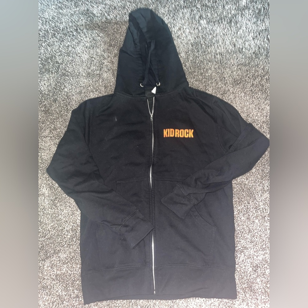 Black Womens Kid Rock Zip Up Jacket